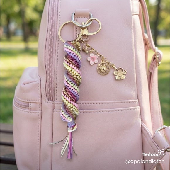 handcrafted Accessories - Rapunzel Dream Braid Keychain